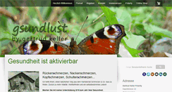 Desktop Screenshot of koerperkraftleben.ch